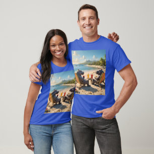 Hippo Hour: Beachside Cocktails and Good Times, T-Shirt