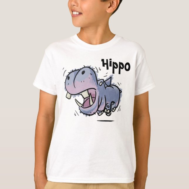 Hippo Kids Shirt (Front)