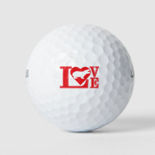 HIPPO-LOVE GOLF BALLS