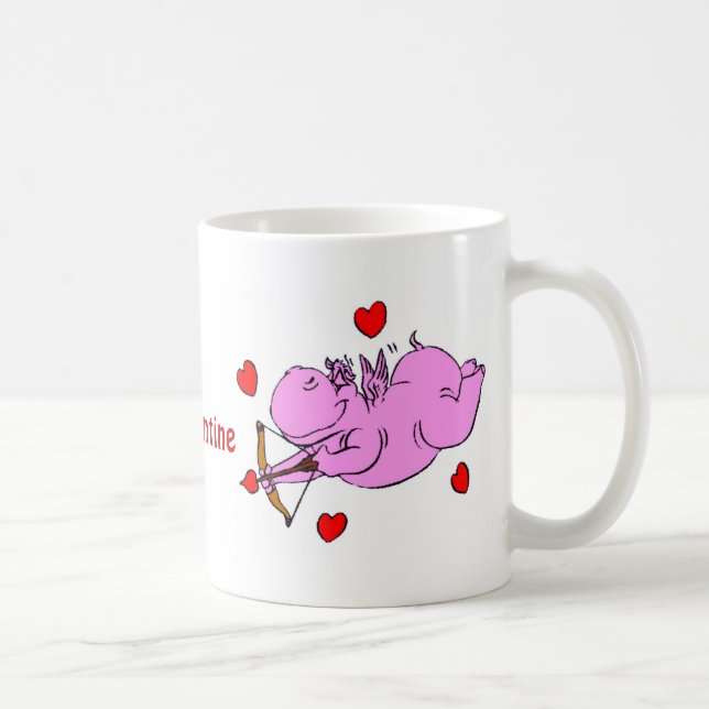 Hippo Love Valentine's Mug (Right)