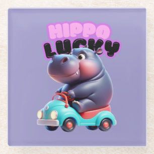 Hippo Lucky Coaster