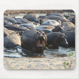 Hippo mouse pad