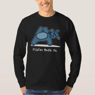 hippo pilates body fitness training workout T-Shirt