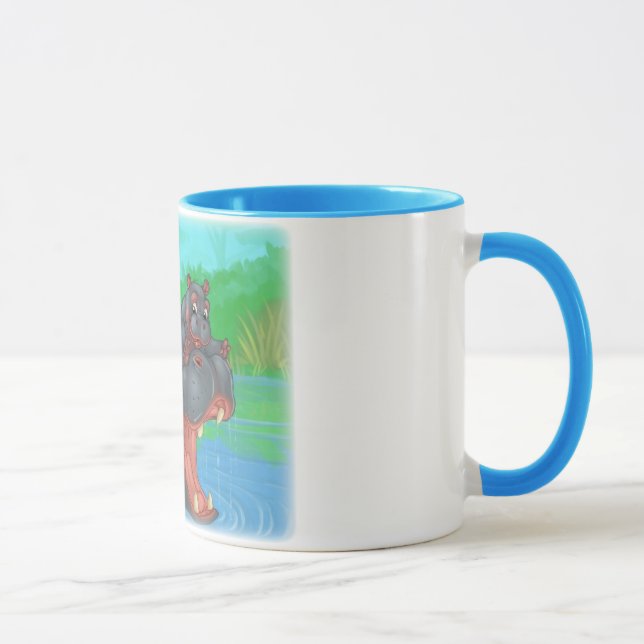Hippo Splash Mug (Right)