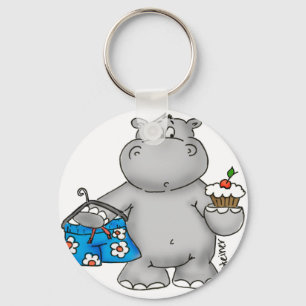 Hippo_Summer_Conflict.png Key Ring