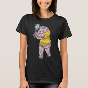 Hippo Tennis Tennis racket T-Shirt