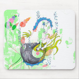 Hippocampus (skull) under the Sea Mouse Pad