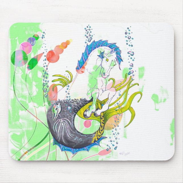 Hippocampus (skull) under the Sea Mouse Pad (Front)