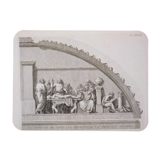 Hippocrates (c.460 BC-c.377 BC) Teaching, from 'A Magnet (Horizontal)