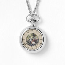 Hippocrates Do No Harm Quote Floral NecklaceWatch 