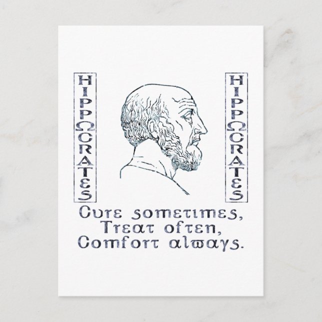 Hippocrates Postcard (Front)