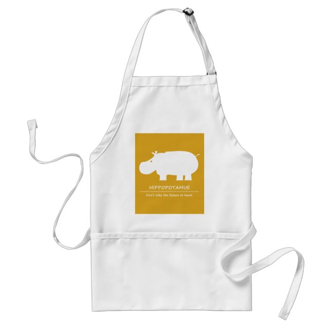 Hippopotamus (カバ) standard apron (Front)