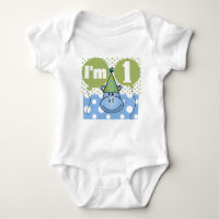 Hippopotamus 1st Birthday Tshirts and Gifts