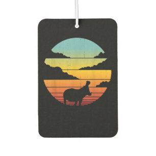 Hippopotamus 60s 70s Hippo    Hippo Lover Car Air Freshener