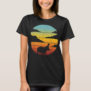 Hippopotamus 60s 70s Hippo    Hippo Lover T-Shirt