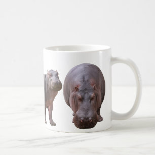 hippopotamus coffee mug