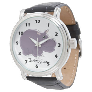 Hippopotamus Design Watch