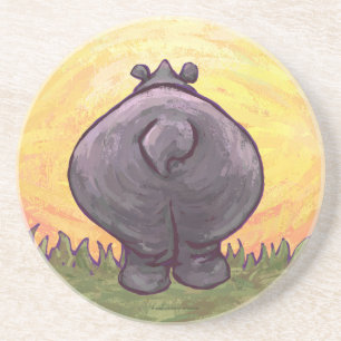 Hippopotamus Gifts & Accessories Coaster