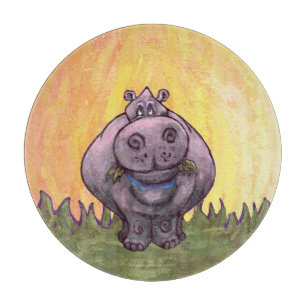 Hippopotamus Gifts & Accessories Cutting Board