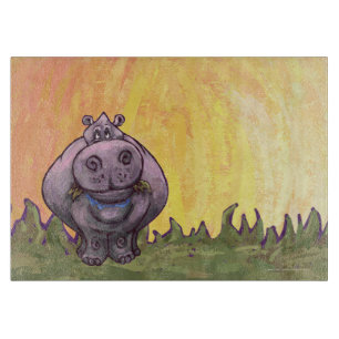 Hippopotamus Gifts & Accessories Cutting Board