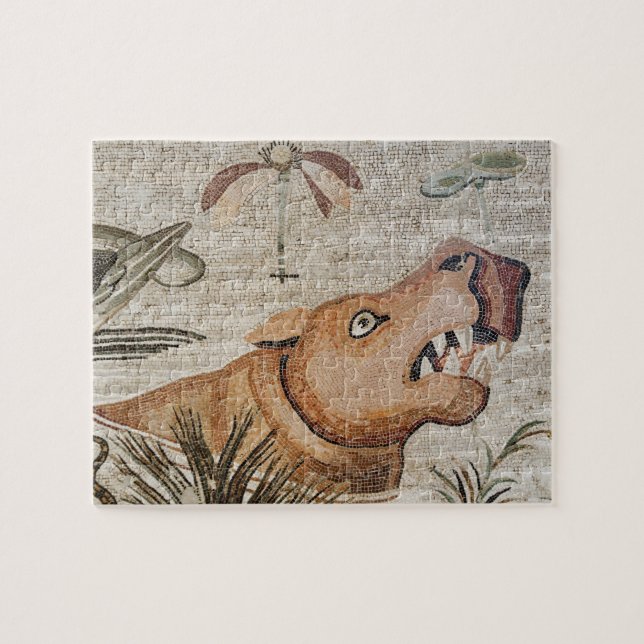Hippopotamus, Nile mosaic, House of the Faun Jigsaw Puzzle (Horizontal)