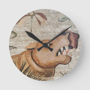 Hippopotamus, Nile mosaic, House of the Faun Round Clock