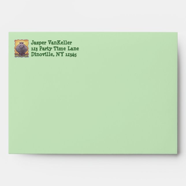 Hippopotamus Party Centre Envelopes (Front)