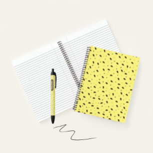 Hippopotamus pattern notebook