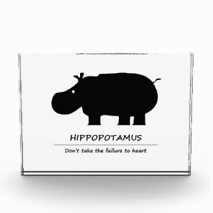 hippopotamus photo block