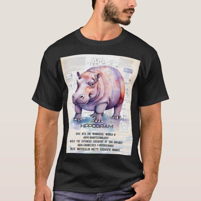Hippopotamus T-Shirt (Front)