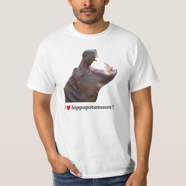 hippopotamus T-Shirt (Front)