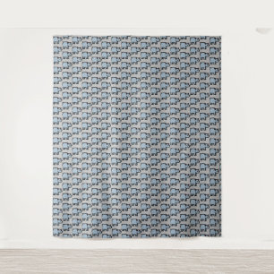 Hippopotamus Tapestry
