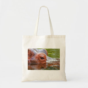 Hippopotamus Themed Tote Bag