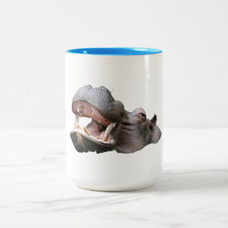 Hippopotamus Two-Tone Mug