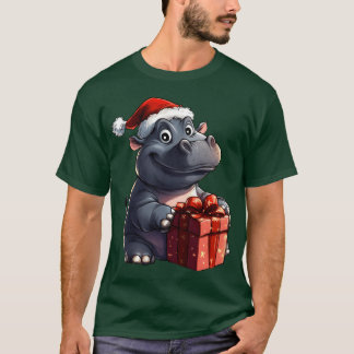 Hippos Christmas boy T-Shirt