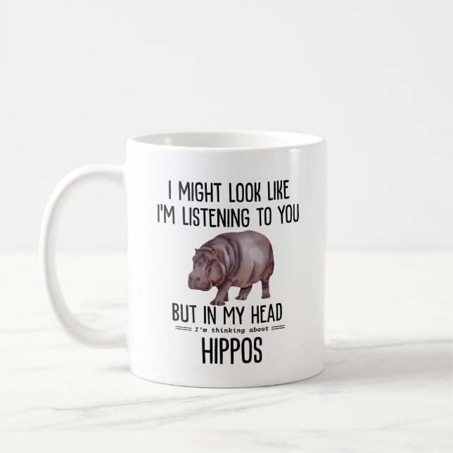 Hippos Coffee Mug (Left)