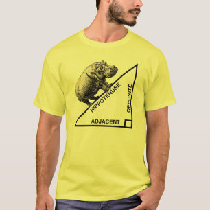 Hippotenuse Hypotenuse Funny Math Geometry T-Shirt
