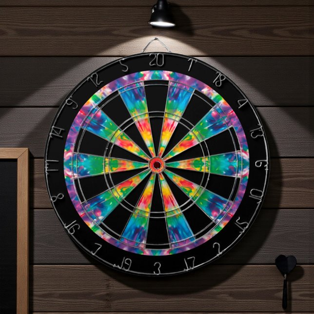 Hippy 60s Tie Dye Dartboard (Creator Uploaded)