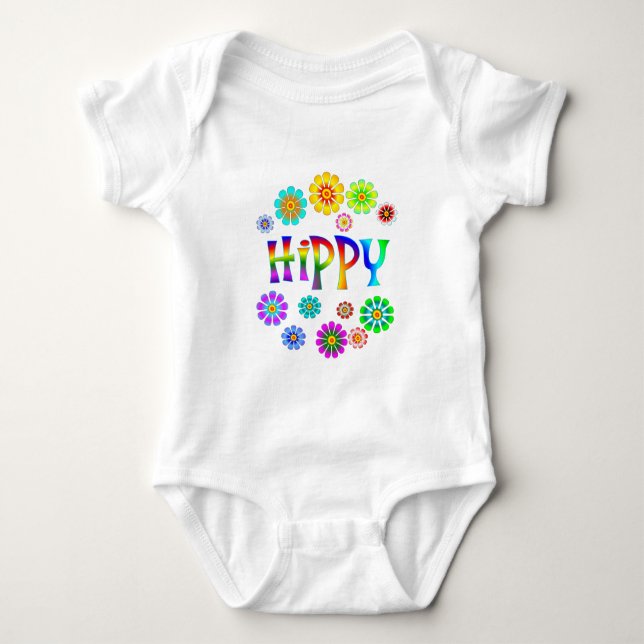 HIPPY BABY BODYSUIT (Front)