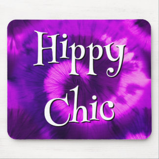 Hippy Chic Mouse Pad Purple