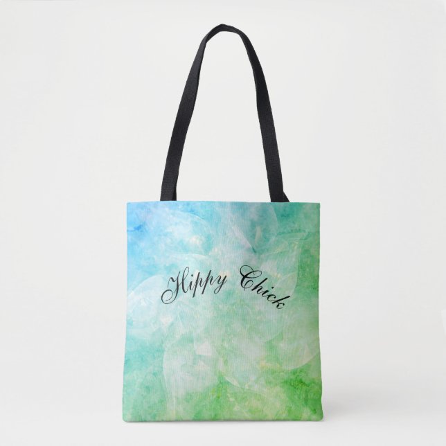 Hippy Chick Tote Bag (Front)