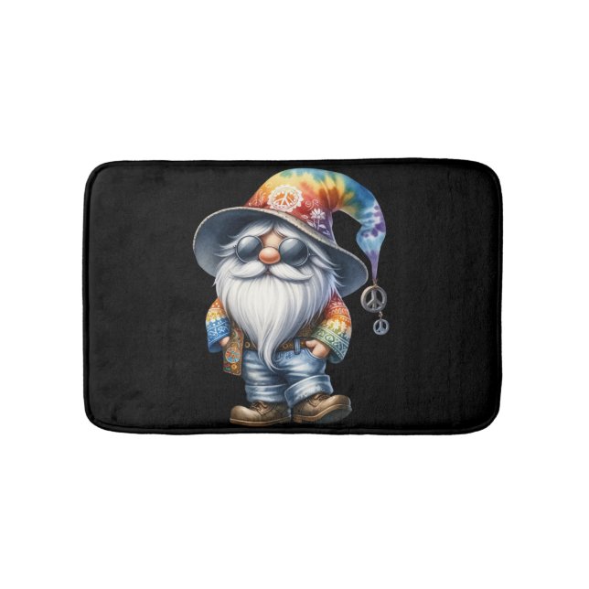 Hippy Gnome Bath Mat (Front)