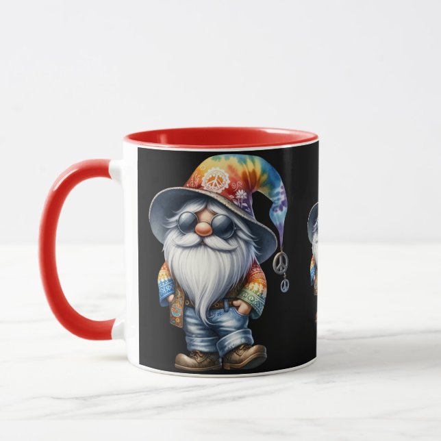 Hippy Gnome Mug (Left)