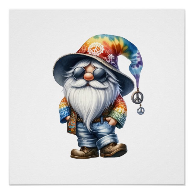 Hippy Gnome Poster (Front)