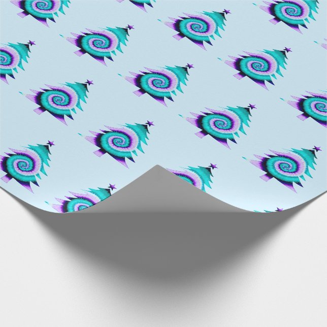 Hippy Holiday Warpping Wrapping Paper (Corner)