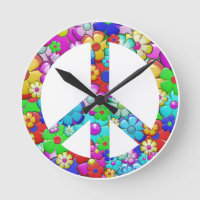 Hippy peace sign