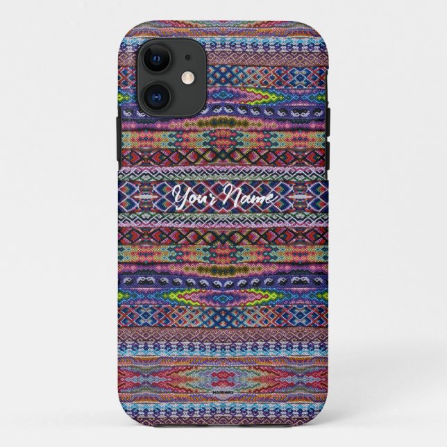Hippy Style iPhone Cell Case HAMbyWG (Back)