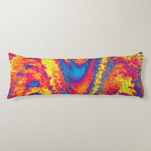 Hippy Swirls....... Body Cushion (Front)