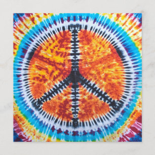 Hippy Tie Dye Invitation