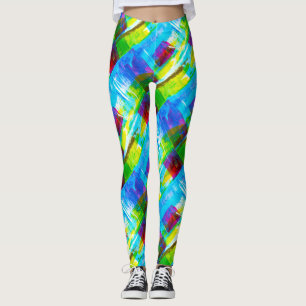 Hippy Yoga Leggings - Colourful Summer Leggings